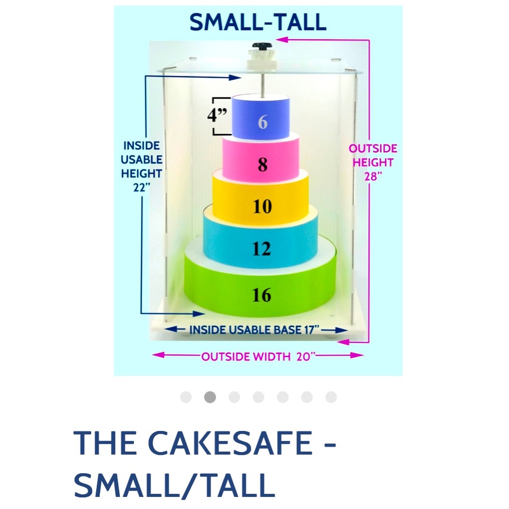 CakeSafe Small/Tall 5 tier
